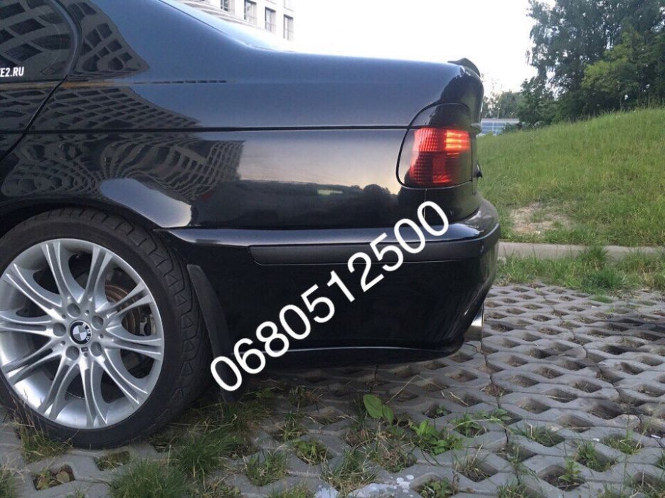 Бмв е39 накладка на задний м бампер элерон Hamann bmw