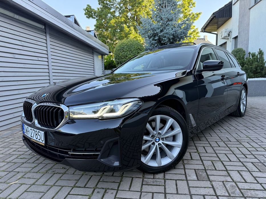 BMW Seria 5 Komfortowe Fotele Kamera Cofania Panoramiczny Dach BMW LED