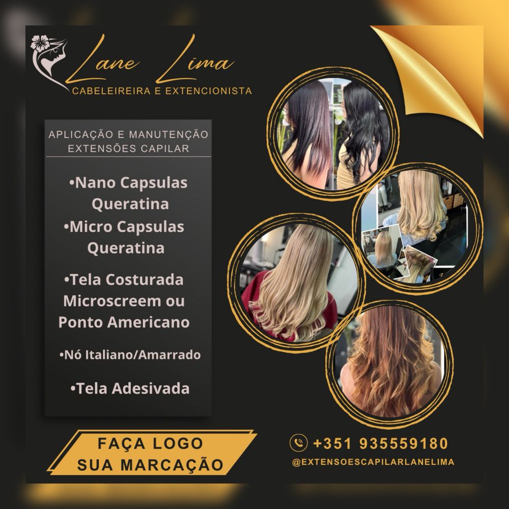 Aplicação e Manutenção de Extensao Capilar(Mega gair)