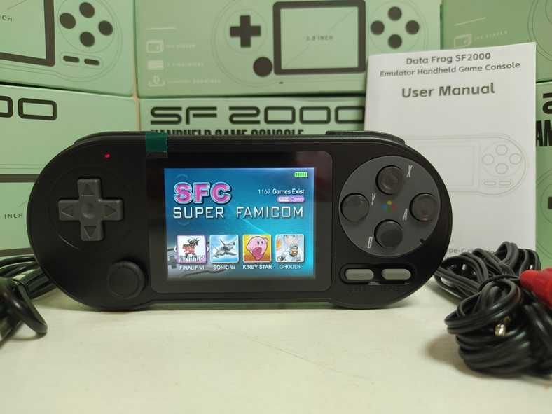 PSP Приставка Денди Супер Марио Сега Data Frog 2000 Black 5000 игр