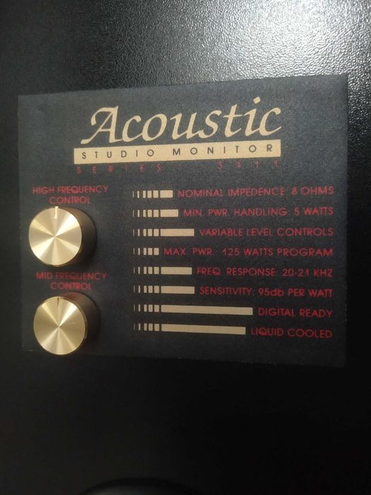 Колонки Acoustic 2x250Вт. НЧ-12"/ Чуйка-95Дб. Усилитель Onkyo Pioneer