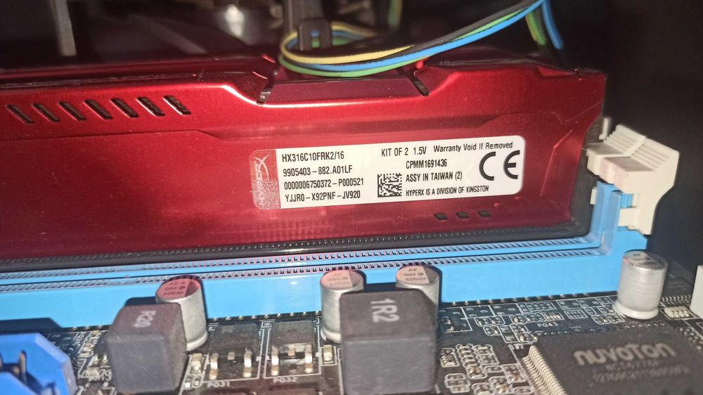 Pamięć Kingstone HyperX, DDR3, 16 GB