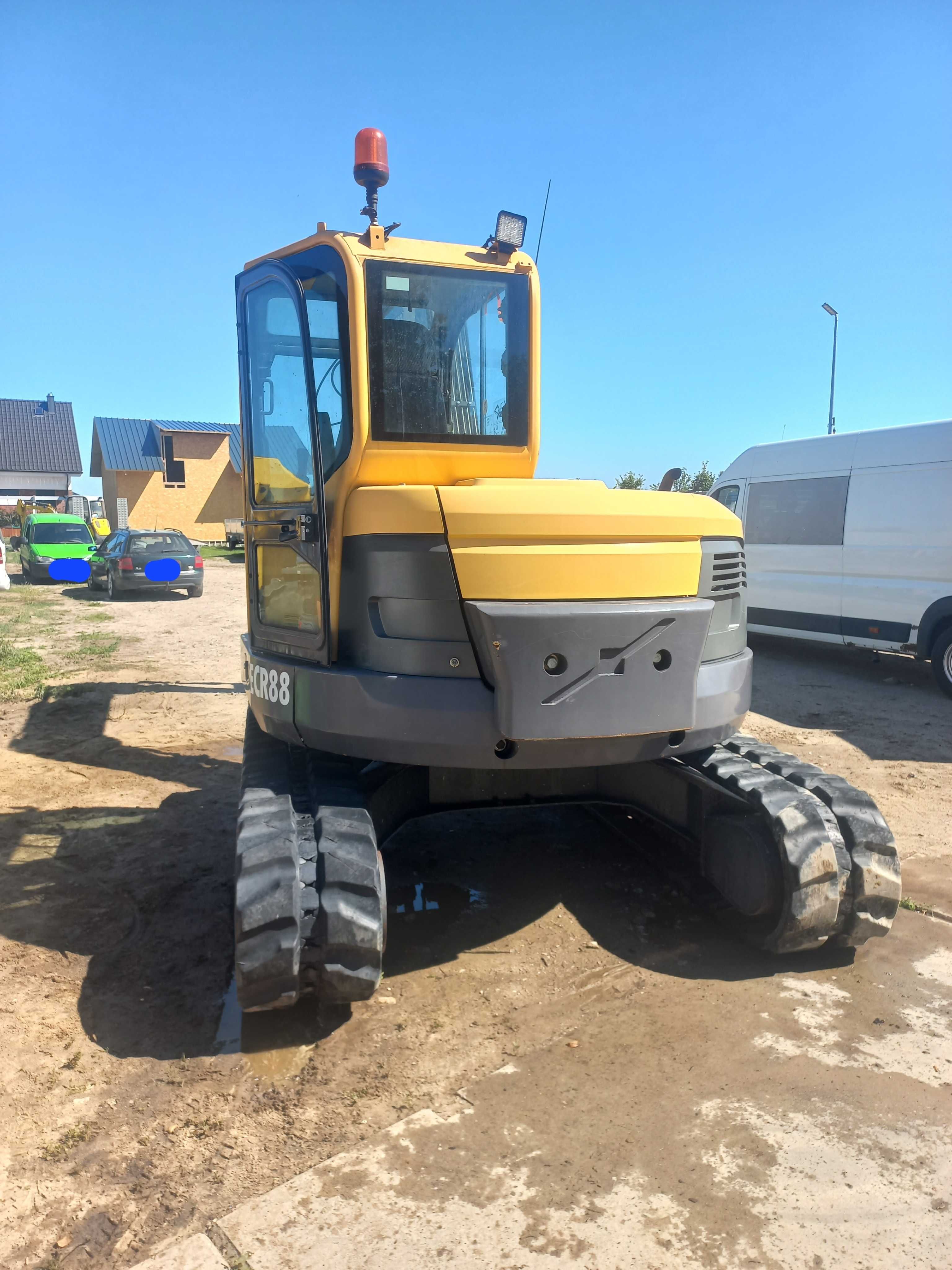 Volvo ECR88 - koparka gąsienicowa