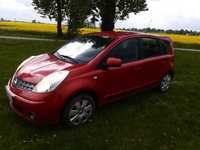 Nissan note 2007r 1.4 benzyna gaz zarejstrowany