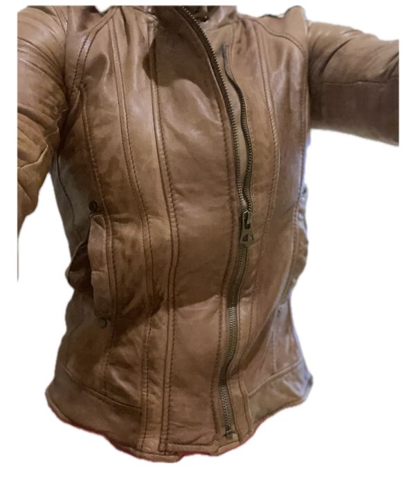 Skórzana kurtka ze skóry naturalnej