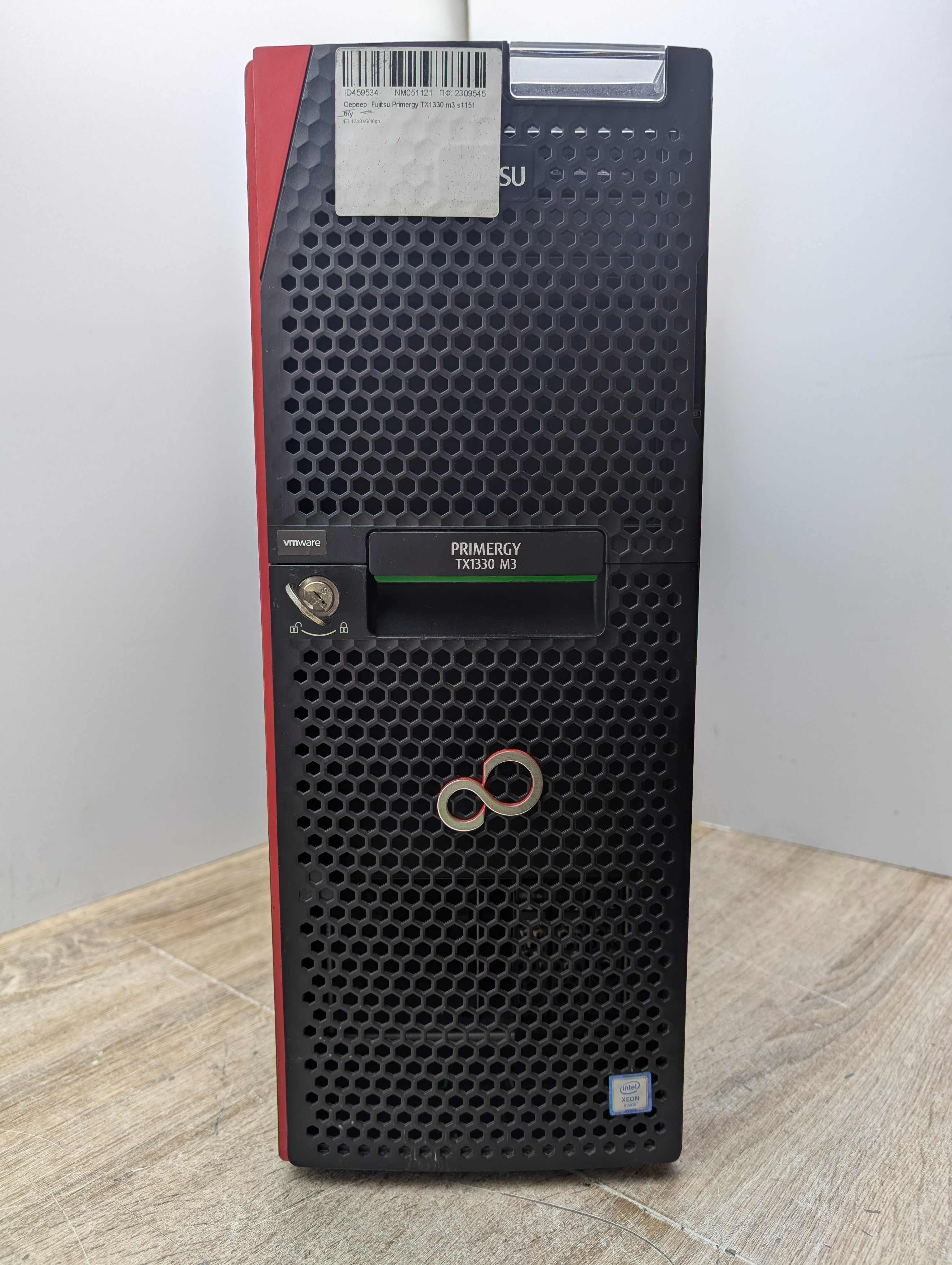 Barebone Fujitsu TX1330 M3|s1151|C236|4*DDR4|500W|Гурт!
