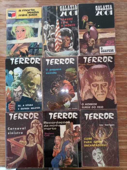 Livros da A.P.R., S.F.B.I., F.B.I., Detective, Gangsters !, etc.