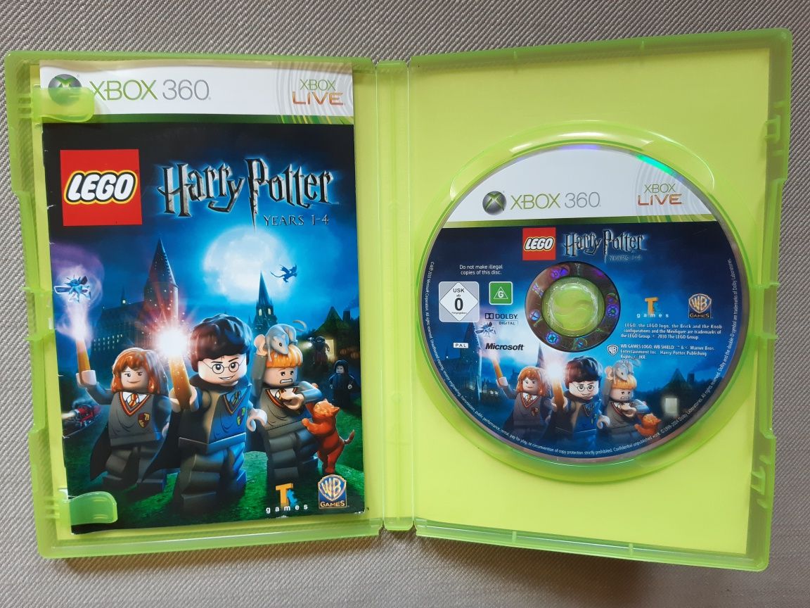 Gra LEGO Harry Potter na konsolę xbox 360