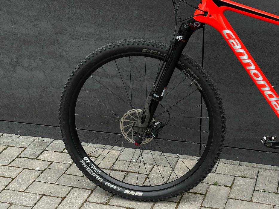 Карбоновий Cannondale Carbon 3 FSI Scalpel Lefty, розмір L 29 Acid Red