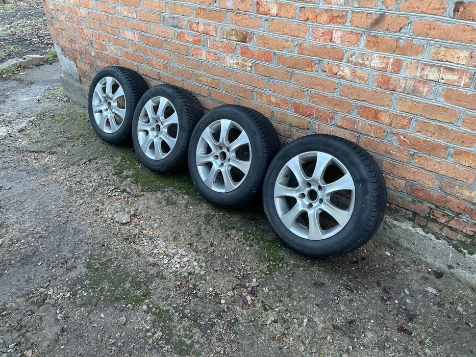 Диски DBV r16 5*112 з гумою 205 55 16 passat b5+ b5 audi skoda