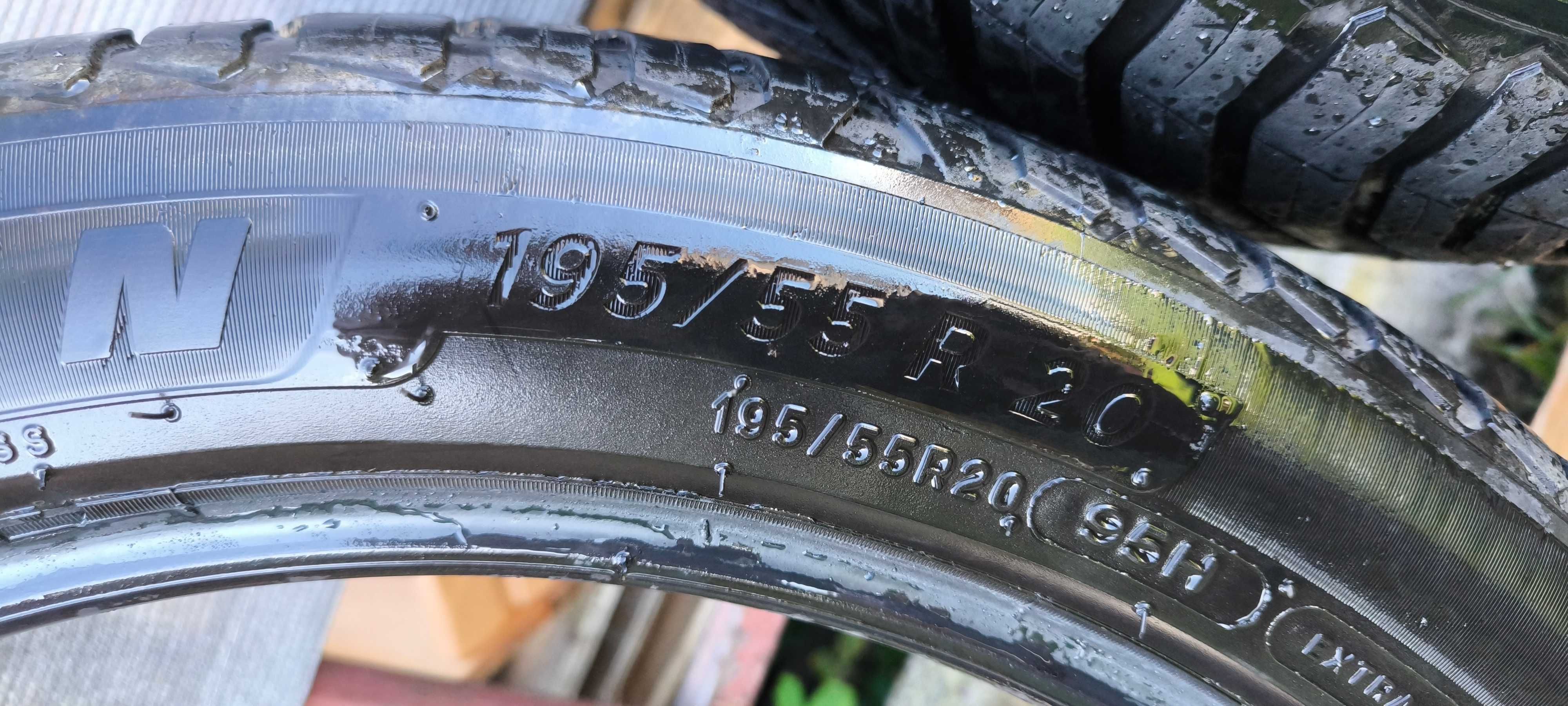 Opony Całoroczne Para Michelin Crossclimate 2 195/55R20 5MM DOT 3721