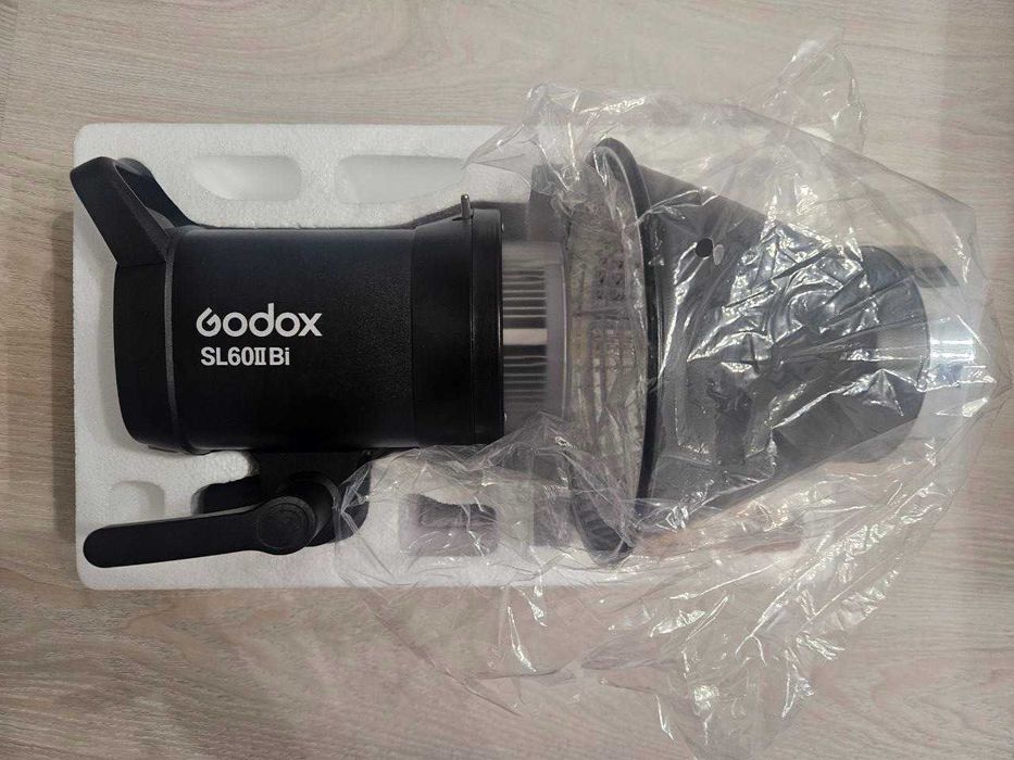 Постійне LED світло Godox SL60II Bi +Фотостійка 200см+Софтбокс 80 см