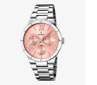 Zegarek damski Festina Boyfriend Watch F16716/3 Pink Steel