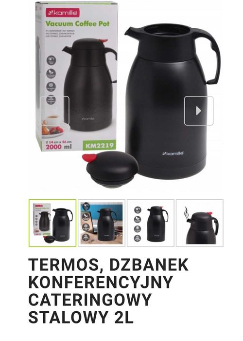 Termos, dzbanek nowy