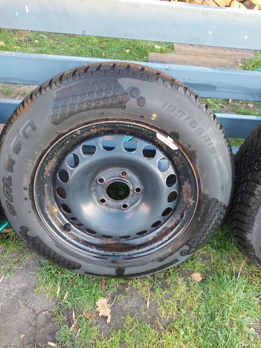 Koła zimowe, opel meriva  5x100 195/65 R15 FALKEN EUROWINTER M+S