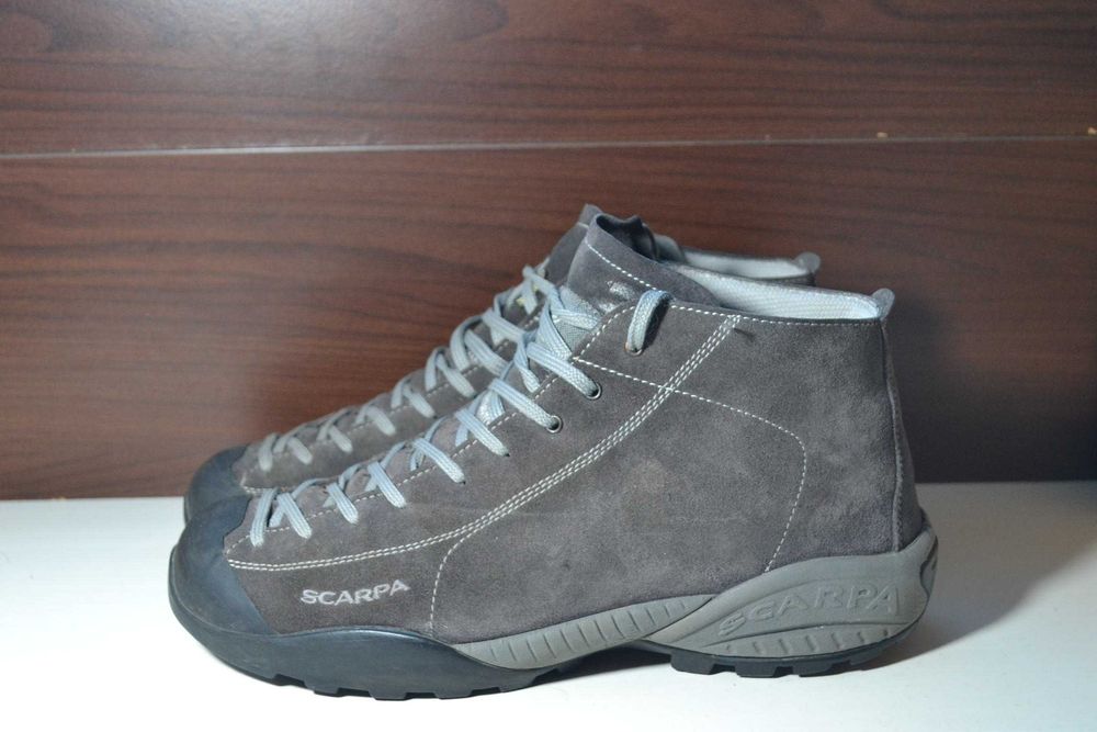 scarpa mojito gtx 42.5-43р зимние кожаные походные туристические