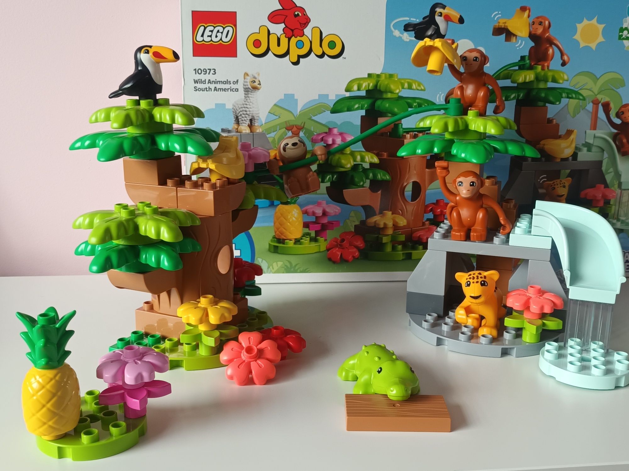 Lego Duplo 10973 - dzikie zwierzęta Ameryki Południowej