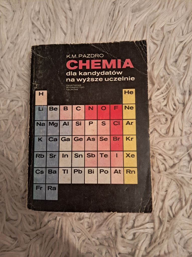 Chemia dla kandydatów na wyższe uczelnie