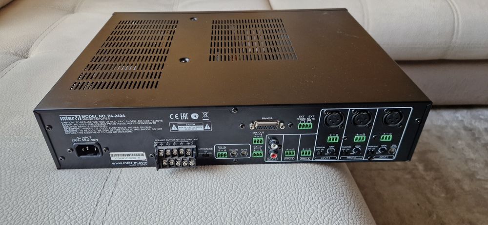 Трансляційний підсилювач InterM PA-240A 240 Вт
