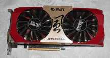 Відеокарта Palit GTX 760 2Gb GDDR5, 256 bit (Б\В)