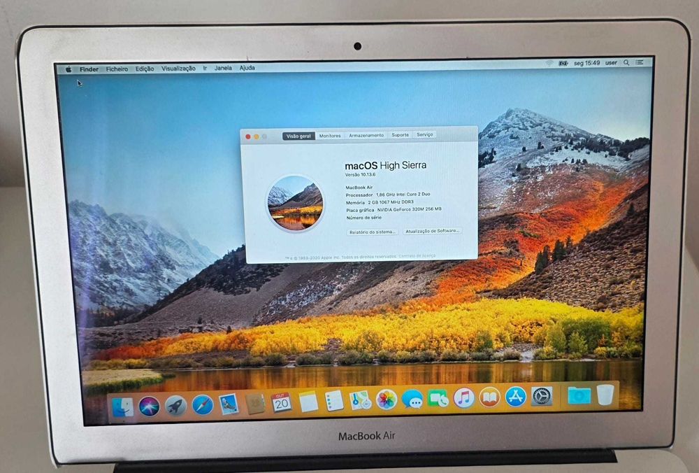 Macbook Air A1369 Late 2010 Prateado