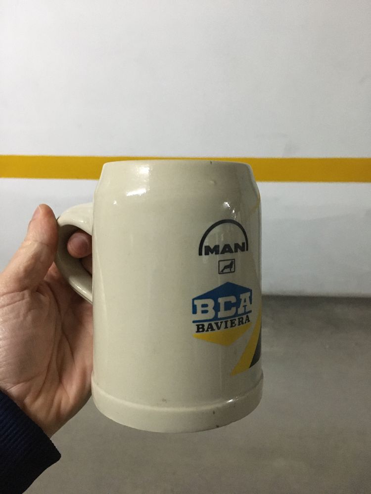 Caneca MAN baviera man cave cerveja copo