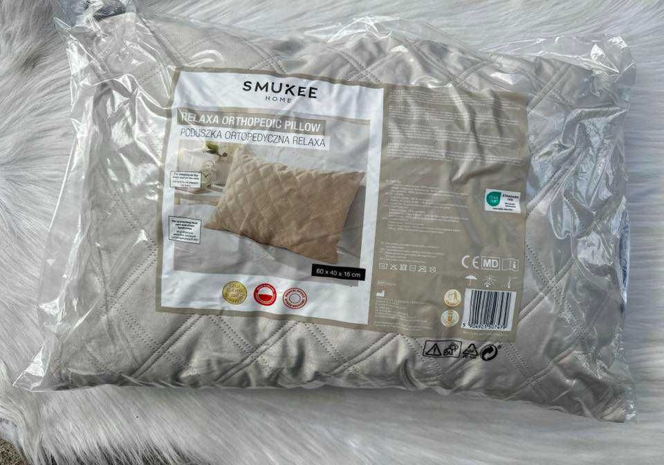 Nowa poduszka ortopedyczna Smukee 60x40 Relaxa
