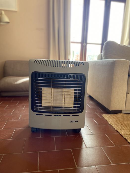 Aquecedor a gás com bilha e redutor