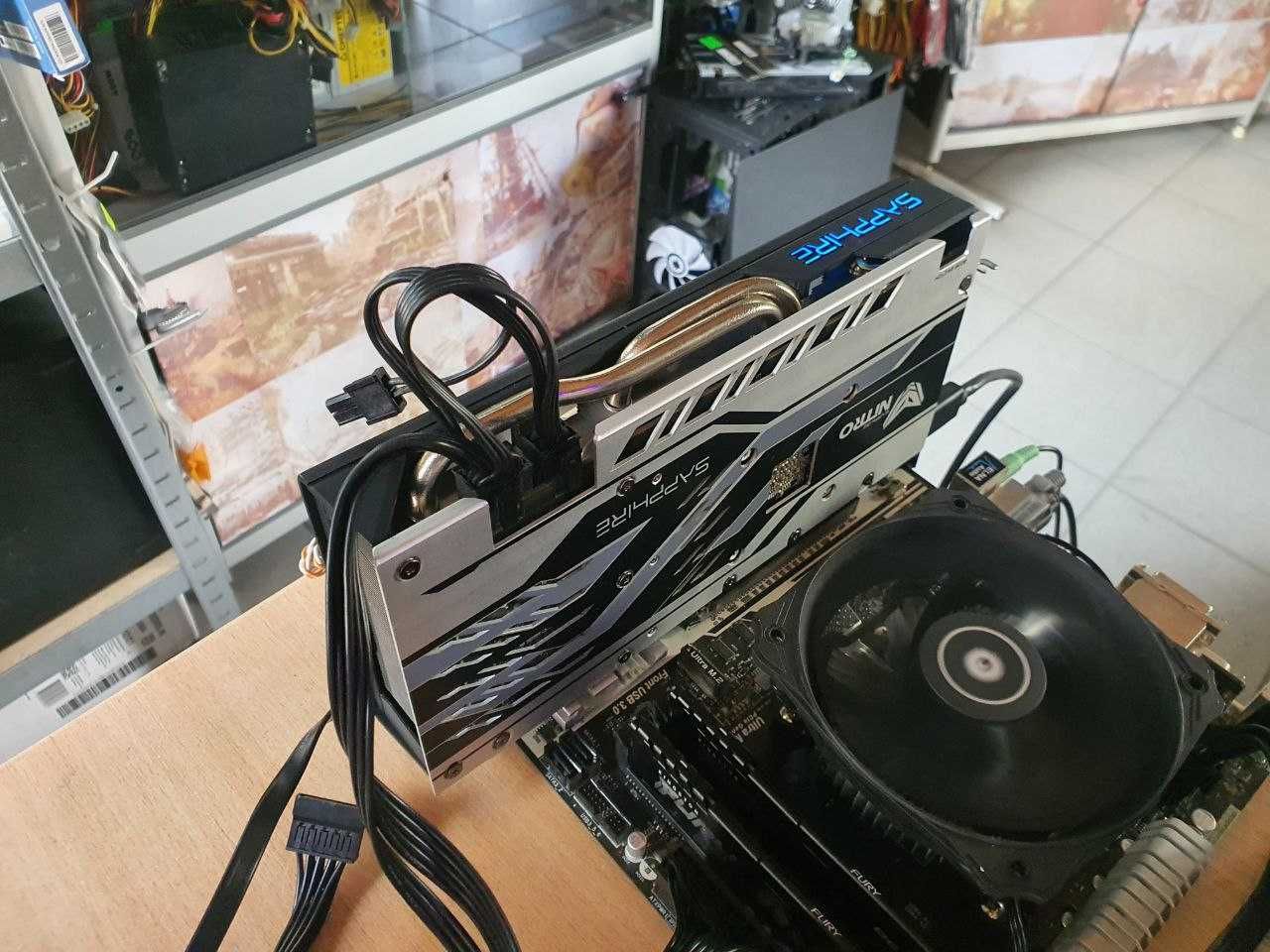Видеокарта Sapphire RX 580 Nitro+ 4GB GDDR5 256bit отличное сост.