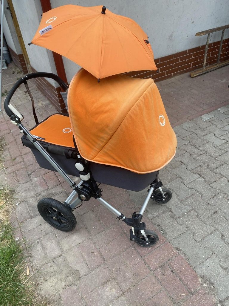 Wózek 2w1 spacerówka i gondola Bugaboo cameleon Orange