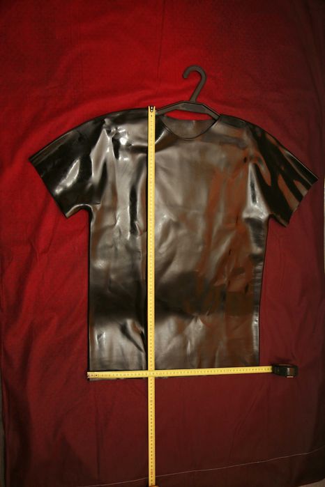 Koszula T-shirt lateksowa latex 0,6mm stan bdb