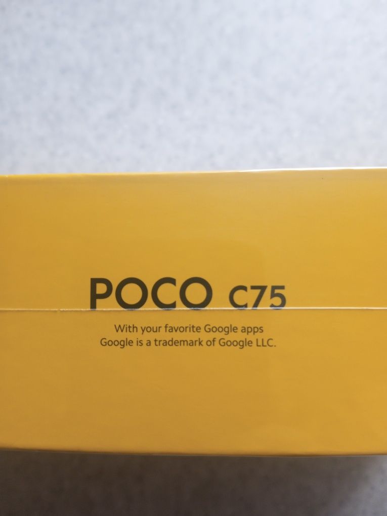 Poco C75 (8/256,повна версія, оригінал) + чохол, скло, плівка.