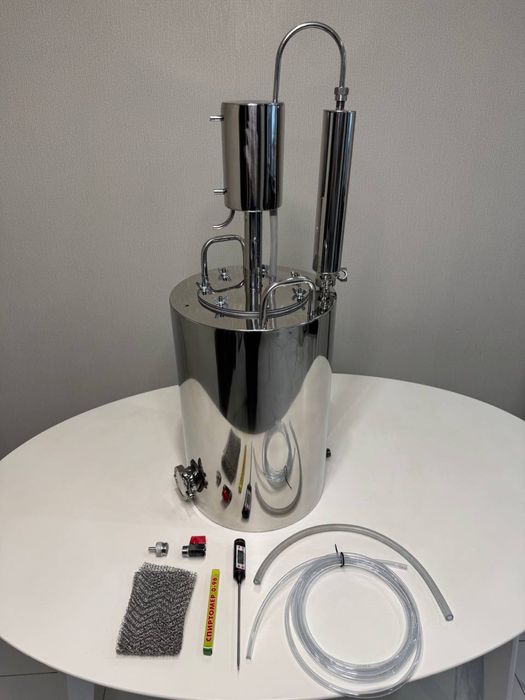 Дистиллятор двойной перегонки 23, 33, 50 літрів