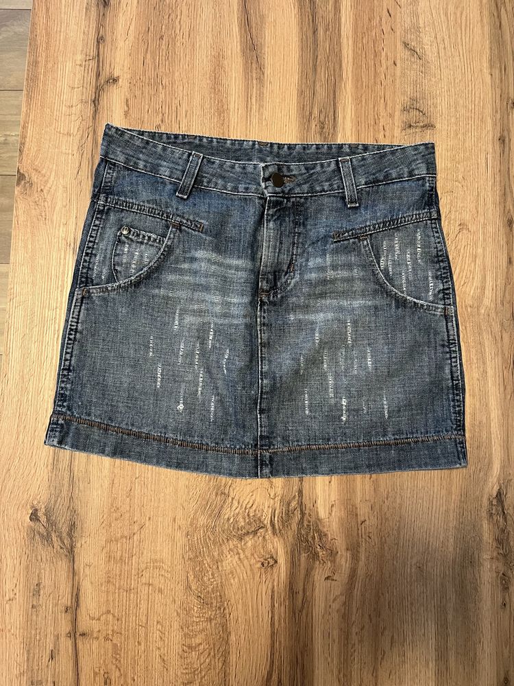 Jeansowa spódniczka mini Wrangler