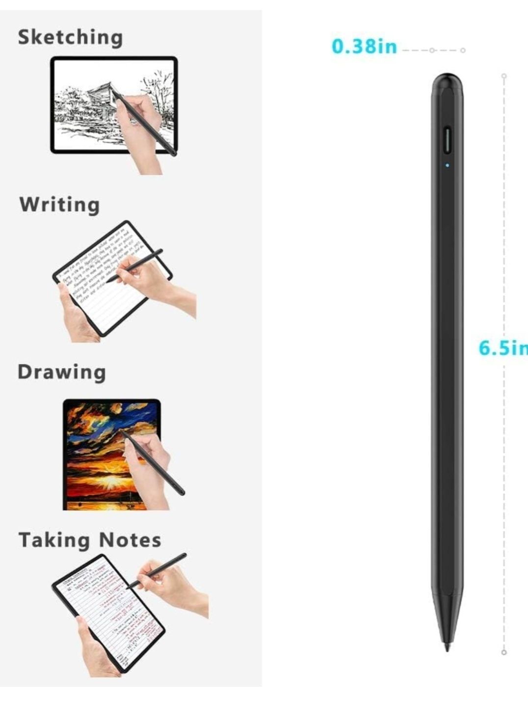 Rysik do iPad z Funkcją Szybkiego ładowania