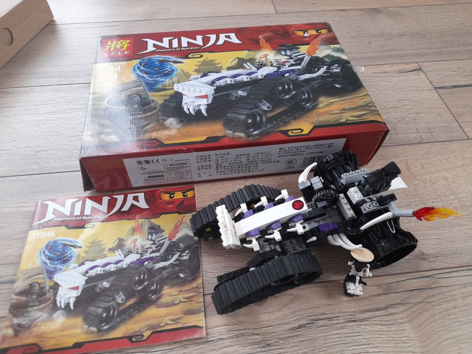 Lele ninja 31046 klocki  jak lego 307 elementów