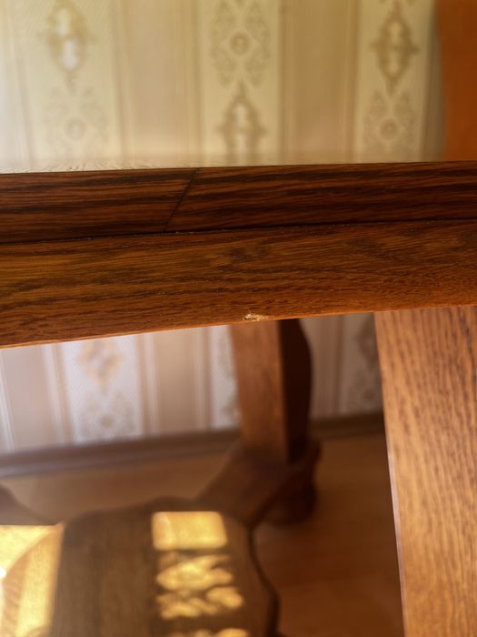 Stolik z litego drewna