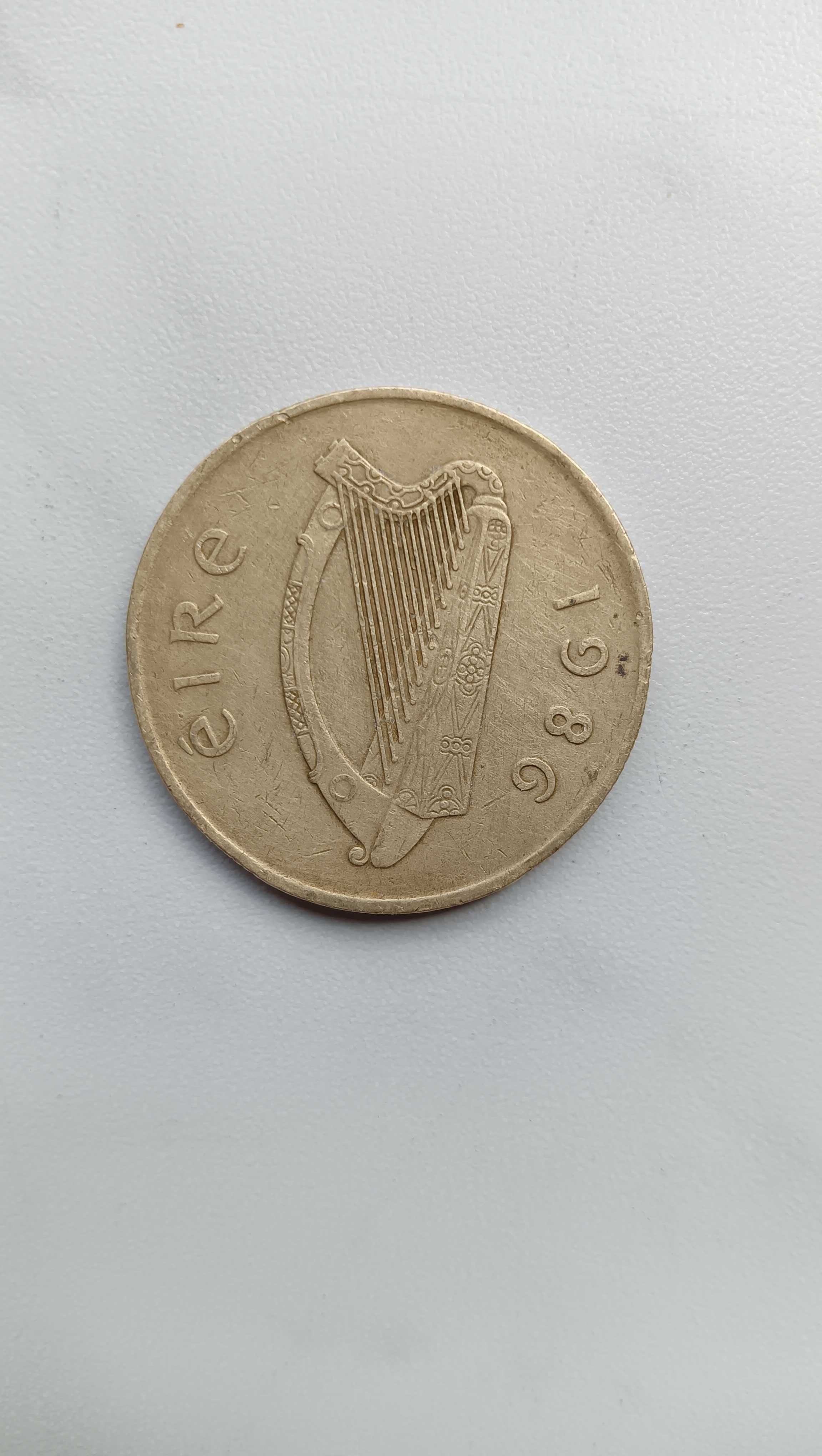 Irlandzkie monety rok 1986/1995