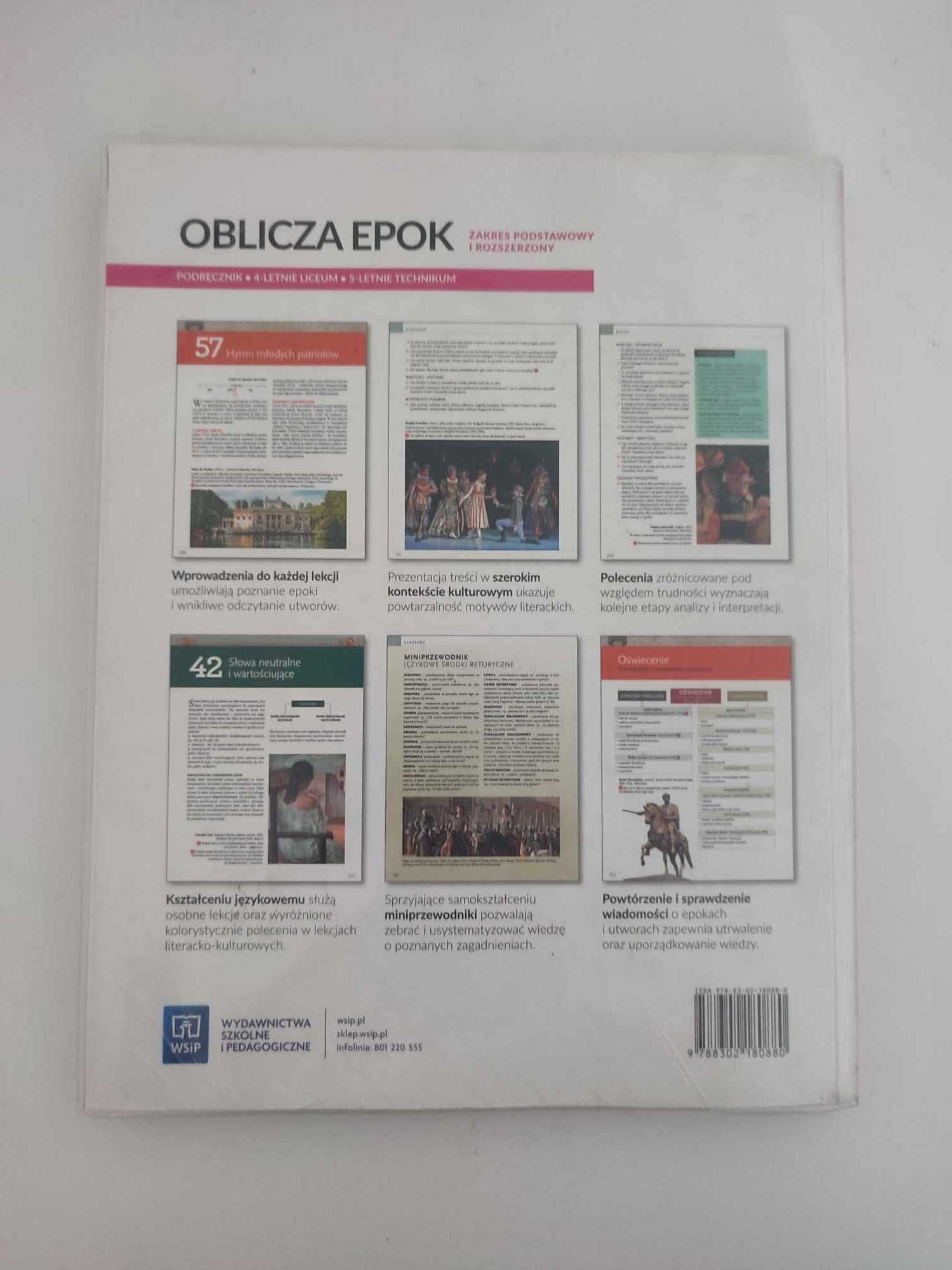 Język polski oblicza epok 1.2 wsip