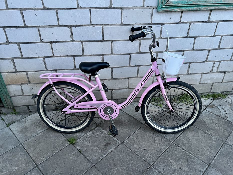 Дитячий велосипед SIGMA CASPER-16" рожевий двоколісний