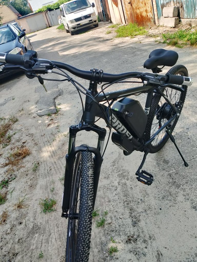 Електровелосипеед 48v350w з запасом 55км