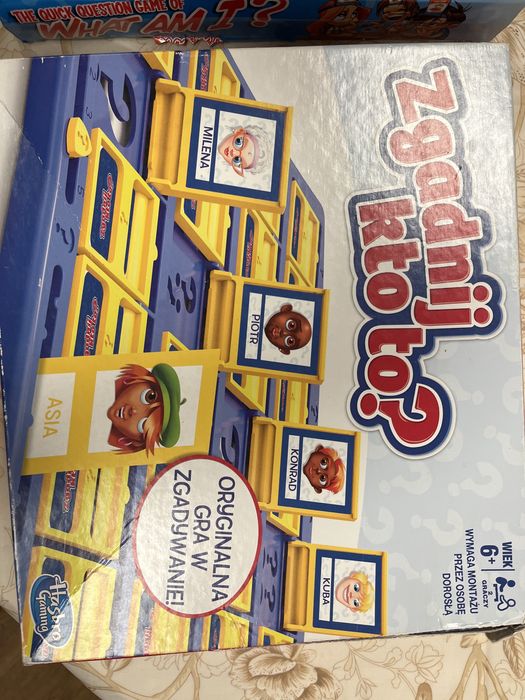 Zestaw 7 gier planszowych dla małych dzieci