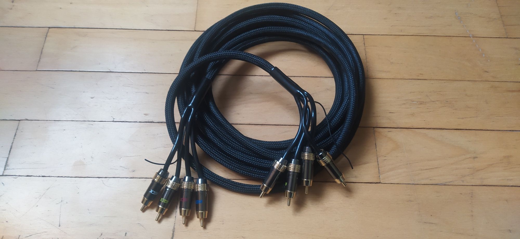 Межблочный кабель 4rca-4rca Kicx RCA-06 5м.