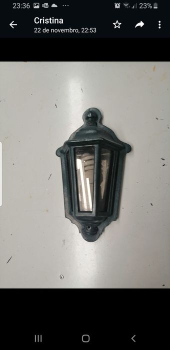 Candieiros de parede para exterior
