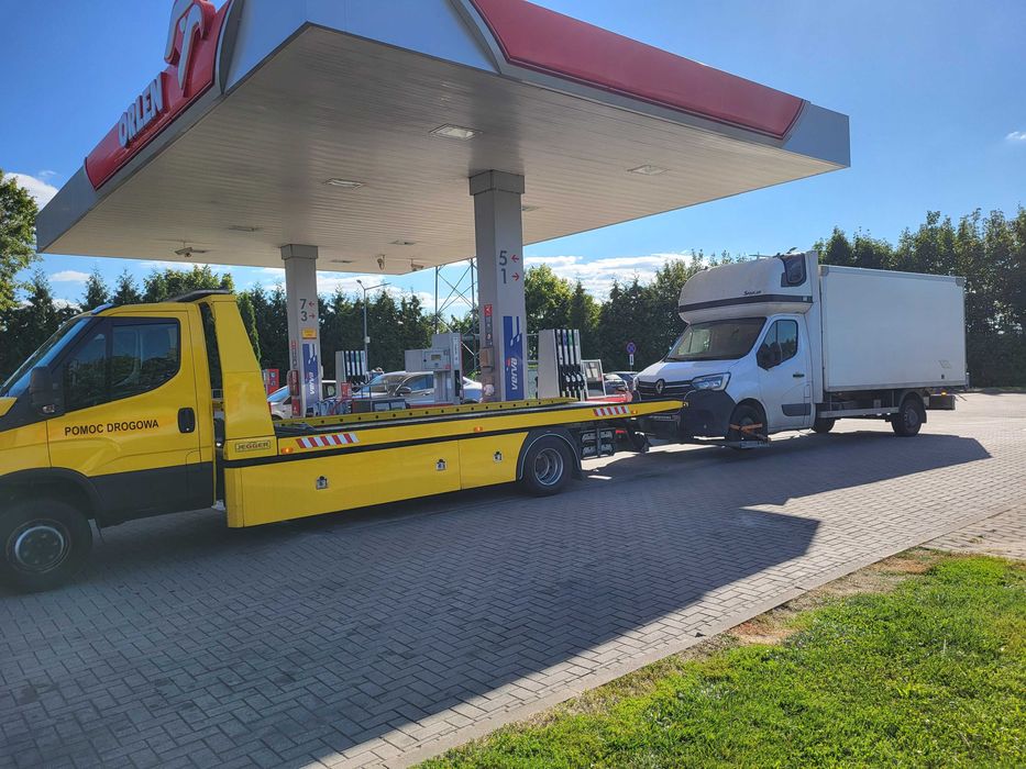 Pomoc Drogowa Laweta Złotów Okonek Szczecinek Spec-Hol Jastrowie