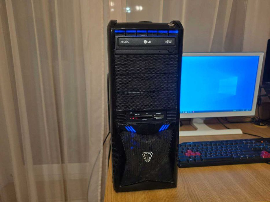 Ігровий пк Intel 4ядра 3.7GHz + GTX 1050TI 4Gb + 12GB DDR4 + SSD + HDD