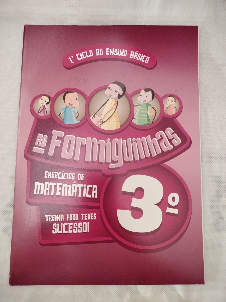 Cadernos de actividades 3 ano As formiguinhas