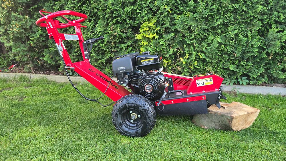 Frezowanie pni usuwanie pni frezarka