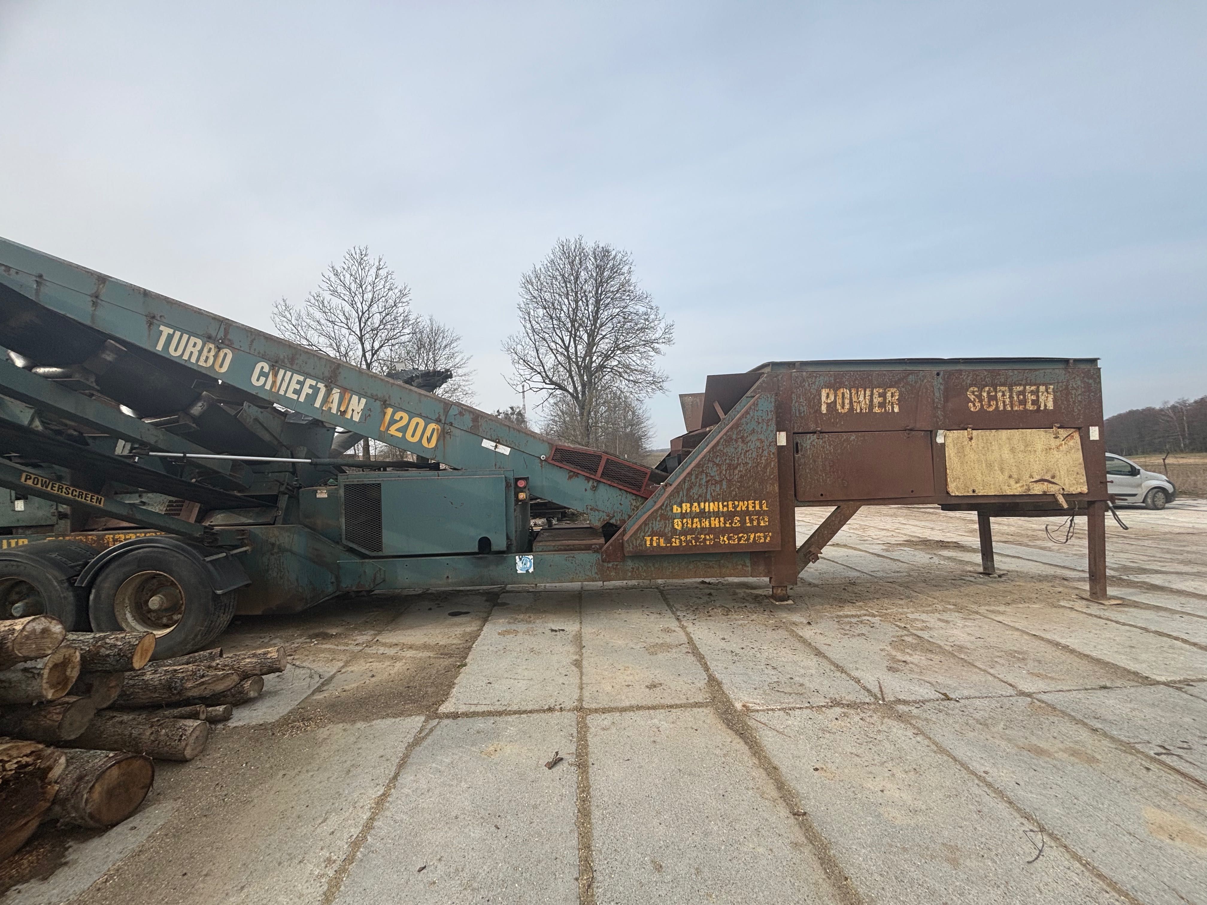 Powerscreen Chieftain 1200 Przesiewacz 2004 Żwirownia, kruszywo