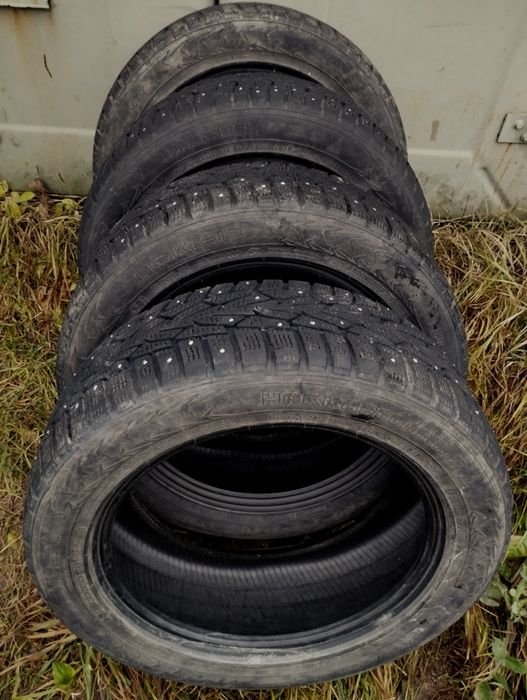 Резина зимова 16, nokian, шип.